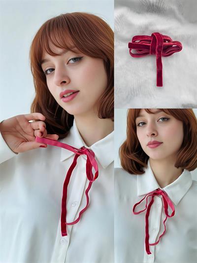 Retrobird Shirt Hair Neck Accessory Elastic Ribbon