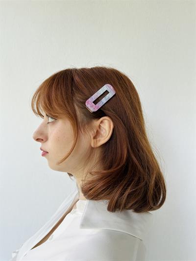 Retrobird Multicolored Clothespin Hair Clip