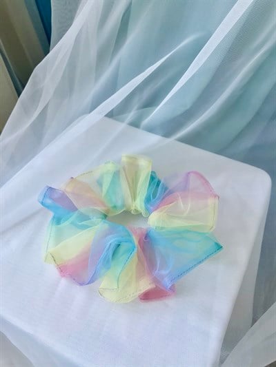 Retrobird Standard Size Colorful Organza Large Bagel Buckle