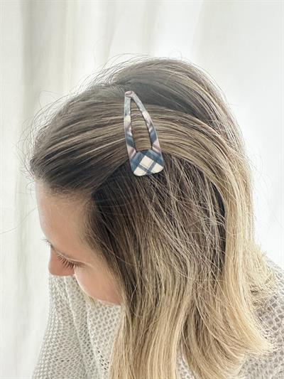 Retrobird 2-Piece Bijouterie Plaid Clasp Set with Snap Fasteners