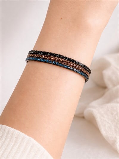 Retrobird 3lü Su Yolu Turuncu Bileklik