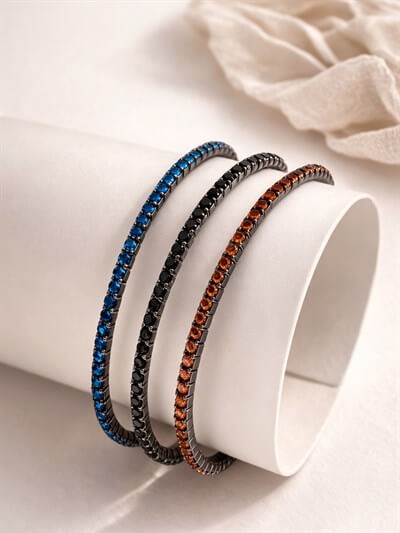 Retrobird 3lü Su Yolu Turuncu Bileklik