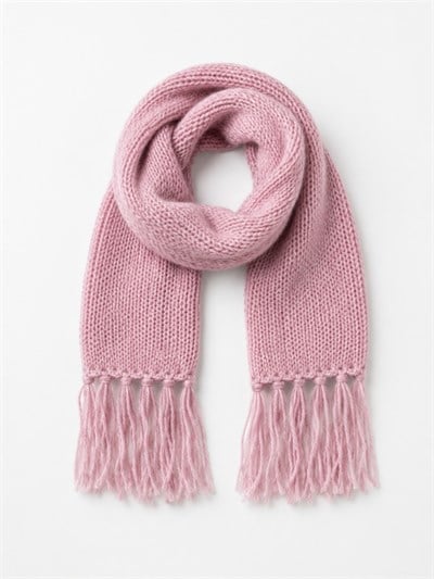 Retrobird Light Lilac Large Soft Knit Scarf