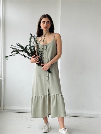 Retrobird Adel Cagla Strap Dress