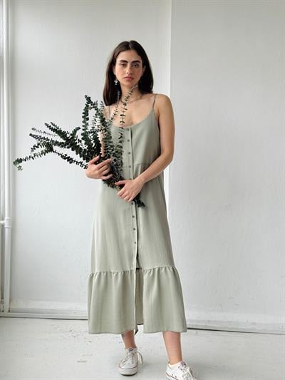 Retrobird Adel Cagla Strap Dress