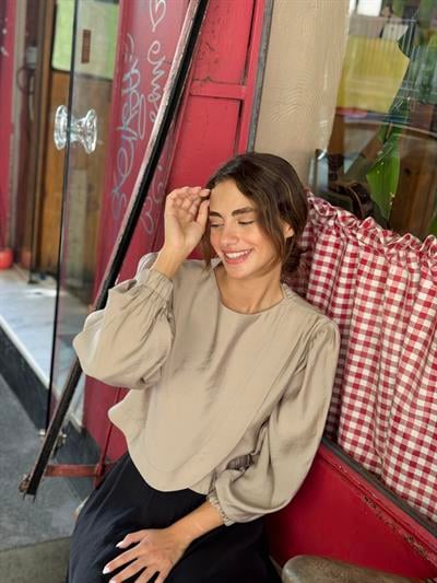 Retrobird Alisa Covered Retro Sand Shirt