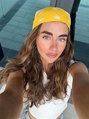 Retrobird Yellow Bandana