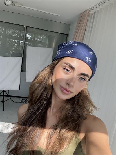 Retrobird Navy Blue Bandana