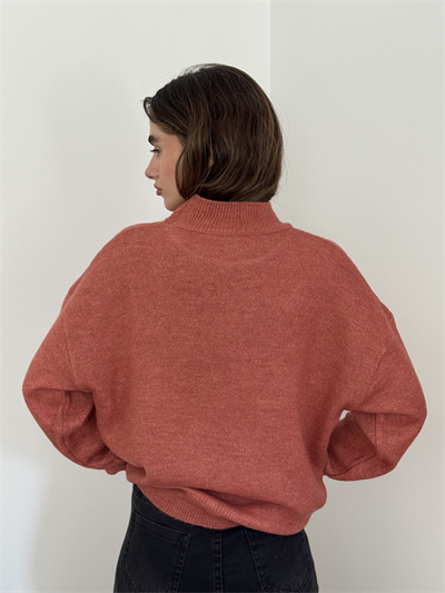 Retrobird Basic Light Tile Knit Sweater