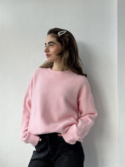 Retrobird Pink Blogger Basic Sweater
