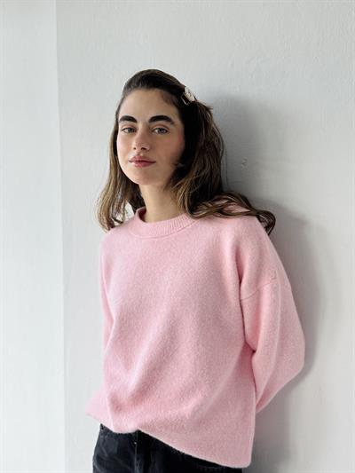 Retrobird Pink Blogger Basic Sweater