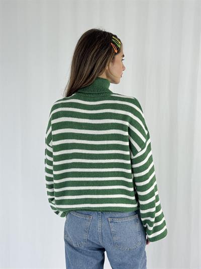 Retrobird Yeşil Boğazlı Çizgili Kazak