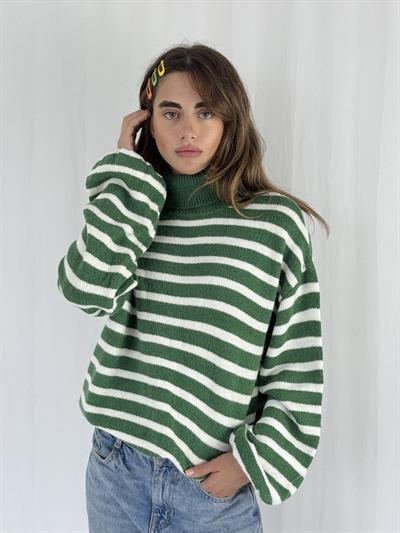 Retrobird Yeşil Boğazlı Çizgili Kazak