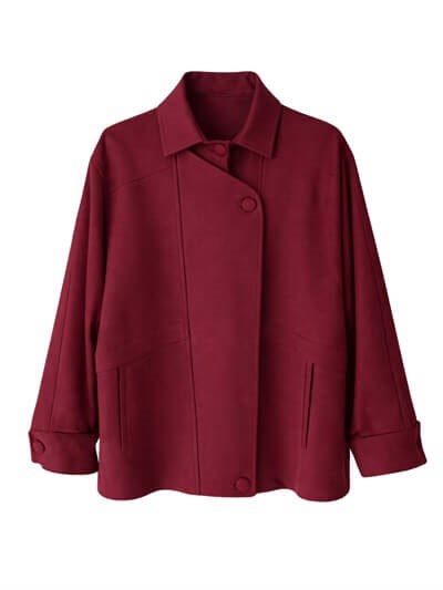 Retrobird Bomber Bordo Ceket Mont