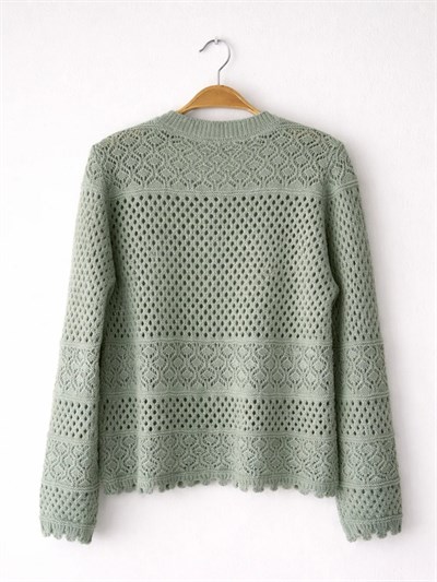 Retrobird Çağla Embroidered Romantic Cardigan