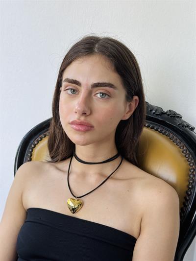 Retrobird Choker Gold Necklace