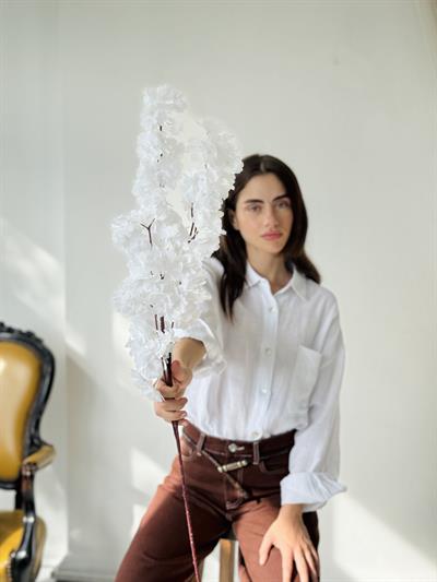 Retrobird Decoration White Japanese Flower Artificial Bouquet