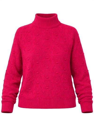 Retrobird Fuchsia Vintage Knitted Knitwear Sweater