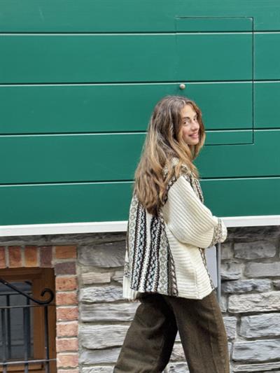 Retrobird Grandpa Heritage Krem Hırka