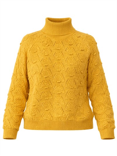 Retrobird Mustard Vintage Knitted Sweater