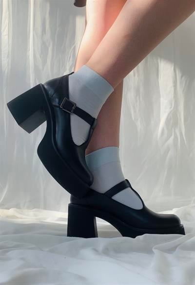 Retrobird Thin Denier Style Light Blue Thin Ankle Socks