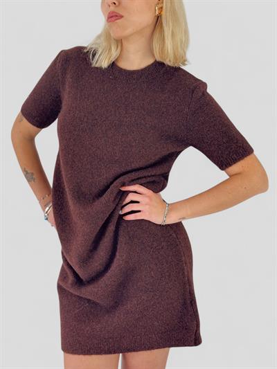 Retrobird Kahve Renkli Triko Elbise