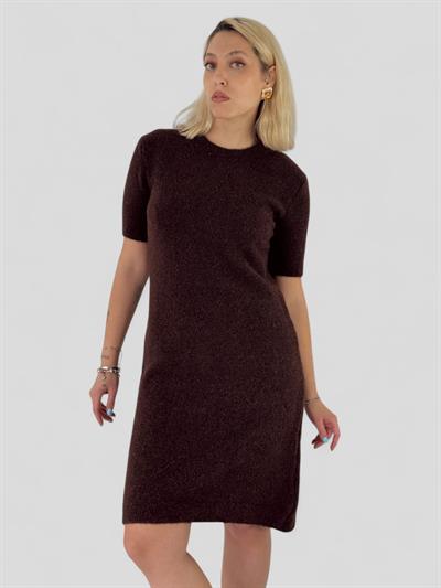 Retrobird Kahve Renkli Triko Elbise