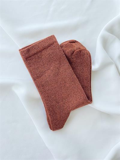 Retrobird Brick Color Glittery Womens Socks