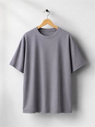 Retrobird Dark Grey Unisex Oversized T-Shirt