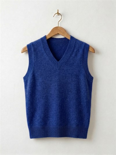 Retrobird Navy Blue Knit Sweater