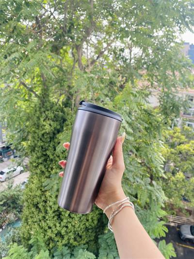 Retrobird Outdoor Camping Stainless Steel Anthracite Thermos 400 ML