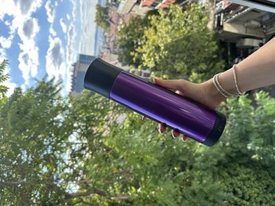 Retrobird Outdoor Camping Stainless Steel Purple Thermos 500ML