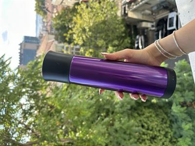 Retrobird Outdoor Camping Stainless Steel Purple Thermos 500ML