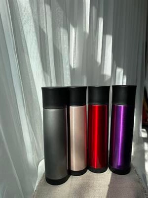 Retrobird Outdoor Camping Stainless Steel Red Thermos 500ML