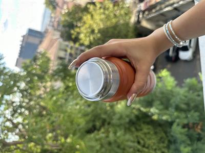 Retrobird Outdoor Camping Stainless Steel Mustard Thermos 400ML