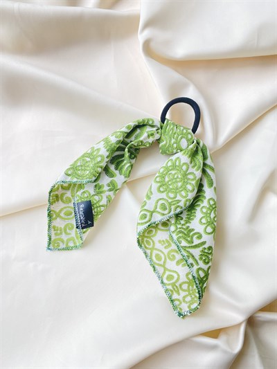 Retrobird Green Colored Buckle and Scarf Elastic Scarf Buckle