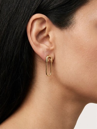 Retrobird Retro Model Gold Color Earrings