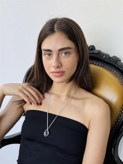 Retrobird Retro Model Silver Crystal Necklace