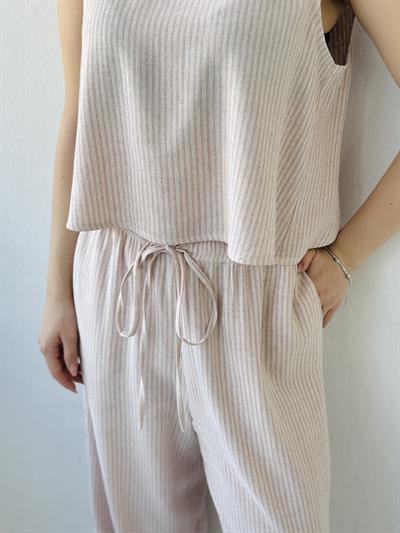 Retrobird Backless Short Cream Blouse Top