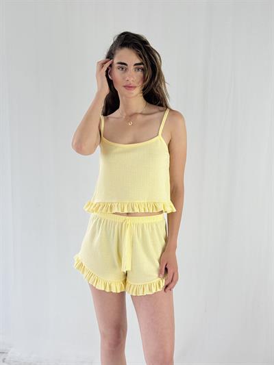 Retrobird Yellow Shorts Home Set