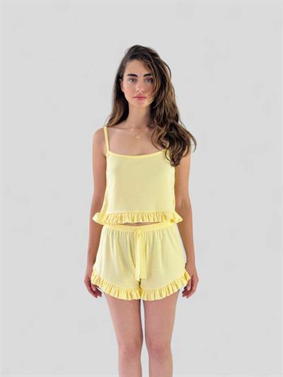 Retrobird Yellow Shorts Home Set