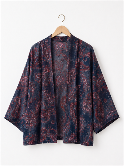 Retrobird Tasarım Boho Mini Kimono
