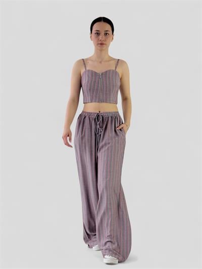 Retrobird Tasarım Bol Kesim Pantolon