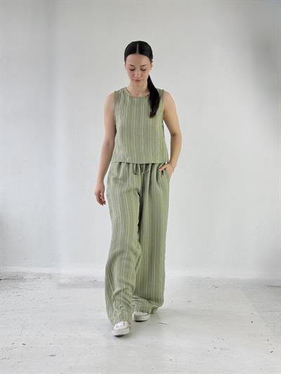 Retrobird Tasarım Bol Kesim Çağla Pantolon