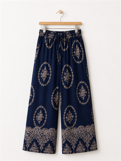Retrobird Tasarım Bol Kesim Relax Pantolon