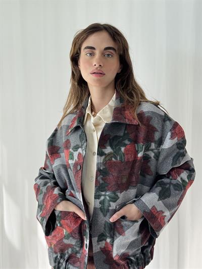 Retrobird Design Smoked Brooklyn Bomber Jacket