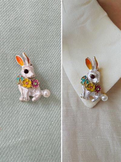 Retrobird Design Colorful Brooch Lapel Pin