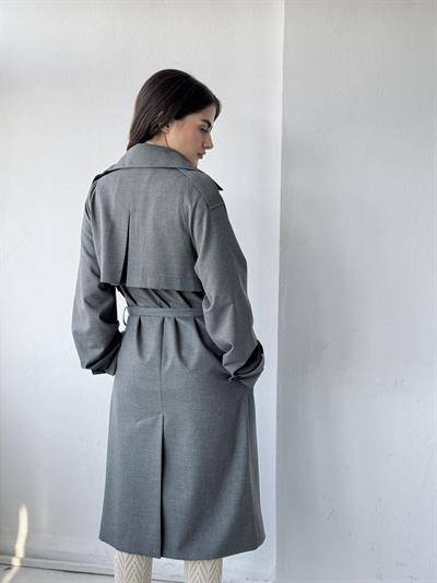 Retrobird Design English Cape Model Smoke Trenchcoat Jacket