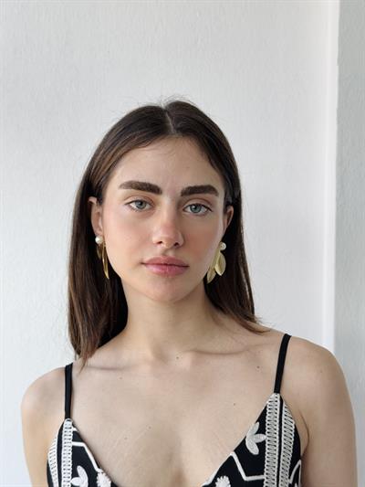 Retrobird Design White Color Earrings