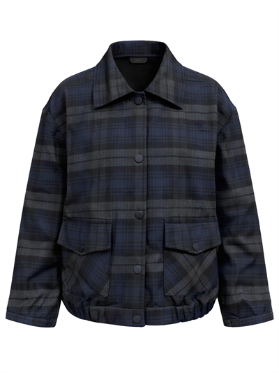 Retrobird Design Navy Blue Brooklyn Bomber Jacket